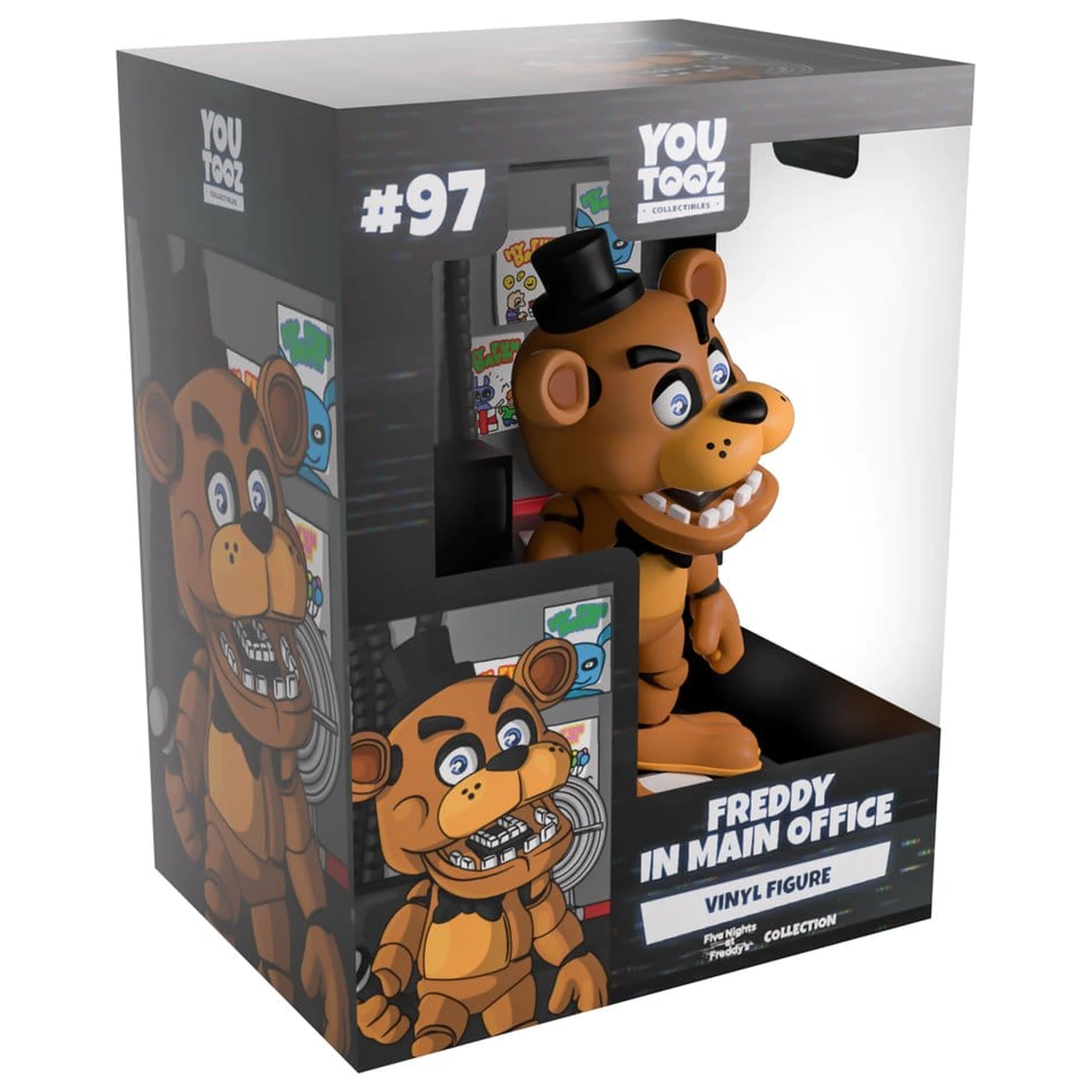 Five Nights at Freddy's vinilna figura Freddy in Main Office 13 cm fotografija izdelka