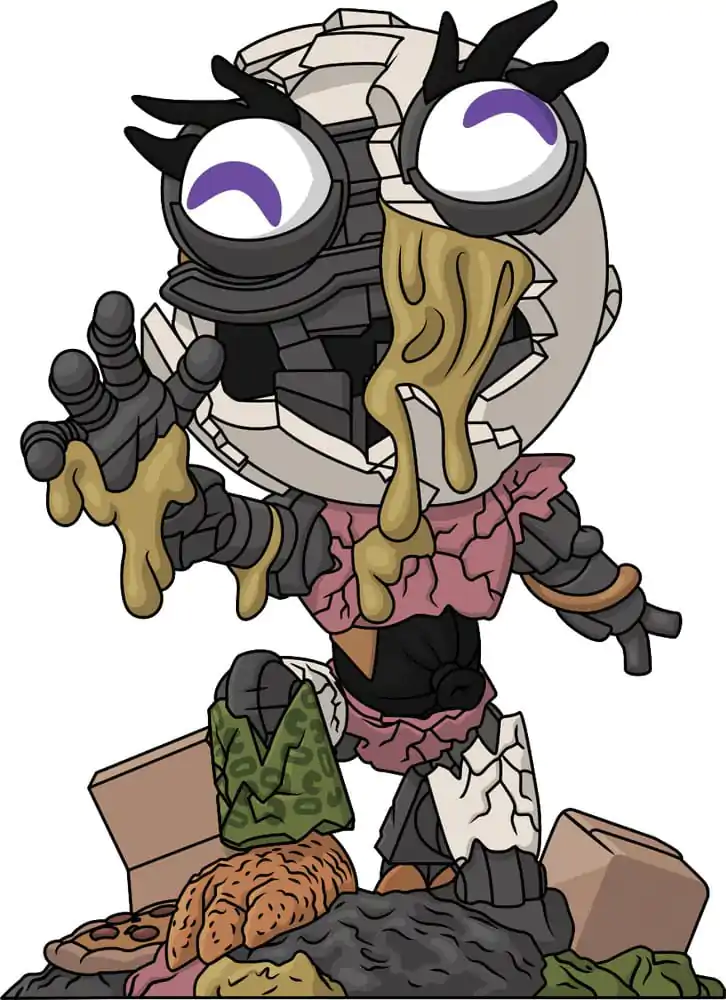 Five Nights at Freddy's Vinil Figurica Ruined Chica 10 cm fotografija izdelka