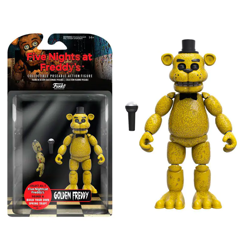 Five Nights at Freddys Gold Freddy akcijska figura 13 cm fotografija izdelka