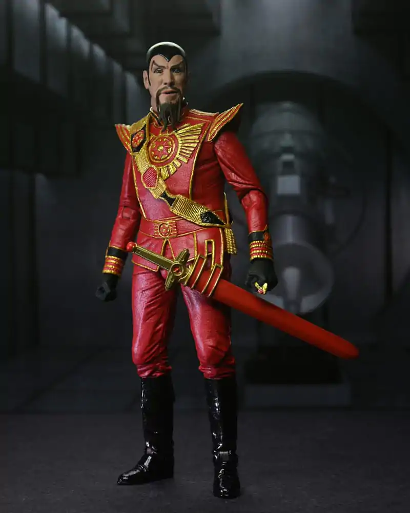 Flash Gordon (1980) Akcijska figura Ultimate Ming (Red Military Outfit) 18 cm fotografija izdelka