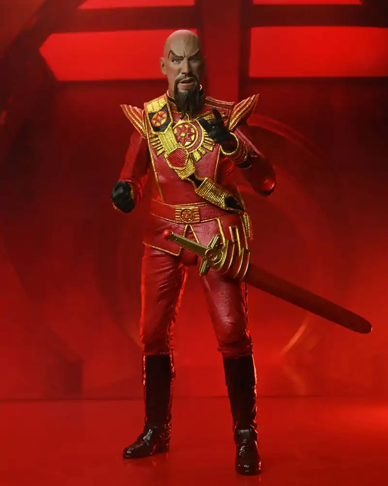 Flash Gordon (1980) Akcijska figura Ultimate Ming (Red Military Outfit) 18 cm fotografija izdelka