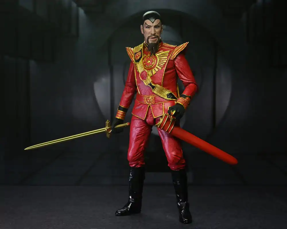 Flash Gordon (1980) Akcijska figura Ultimate Ming (Red Military Outfit) 18 cm fotografija izdelka