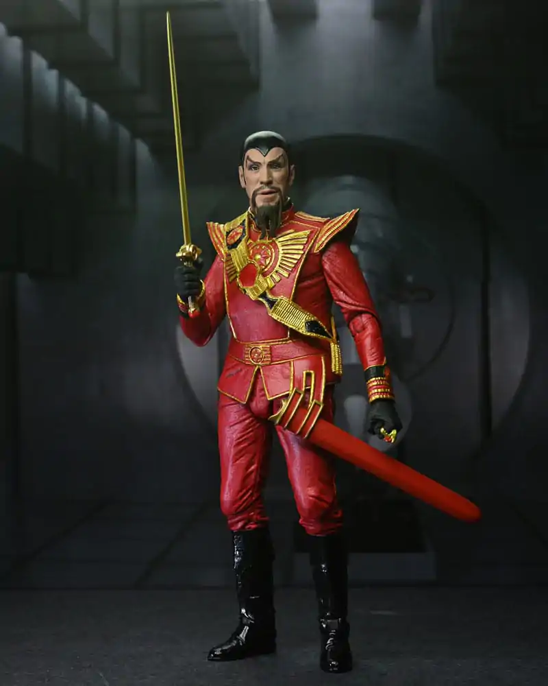 Flash Gordon (1980) Akcijska figura Ultimate Ming (Red Military Outfit) 18 cm fotografija izdelka