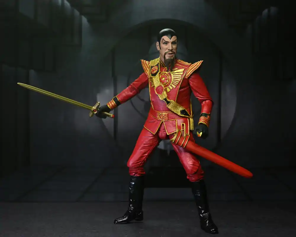 Flash Gordon (1980) Akcijska figura Ultimate Ming (Red Military Outfit) 18 cm fotografija izdelka