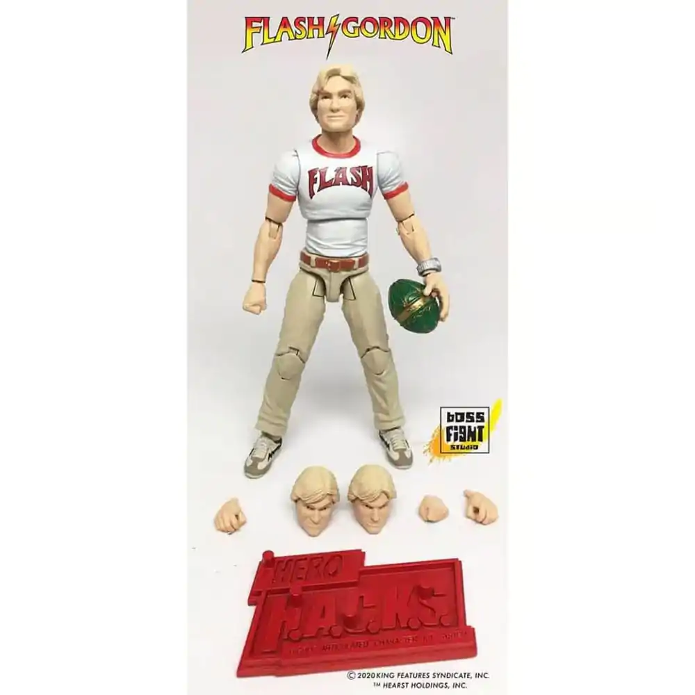 Akcijska figura Flash Gordon Hero H.A.C.K.S. Flash Gordon s škatlo za malico fotografija izdelka