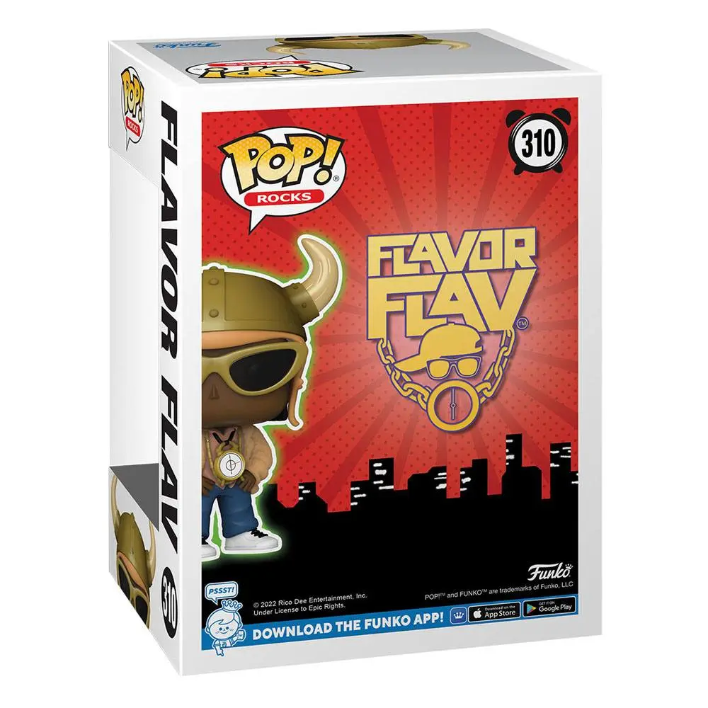 Flavor Flav POP! Rocks Vinilna Figura 9 cm fotografija izdelka