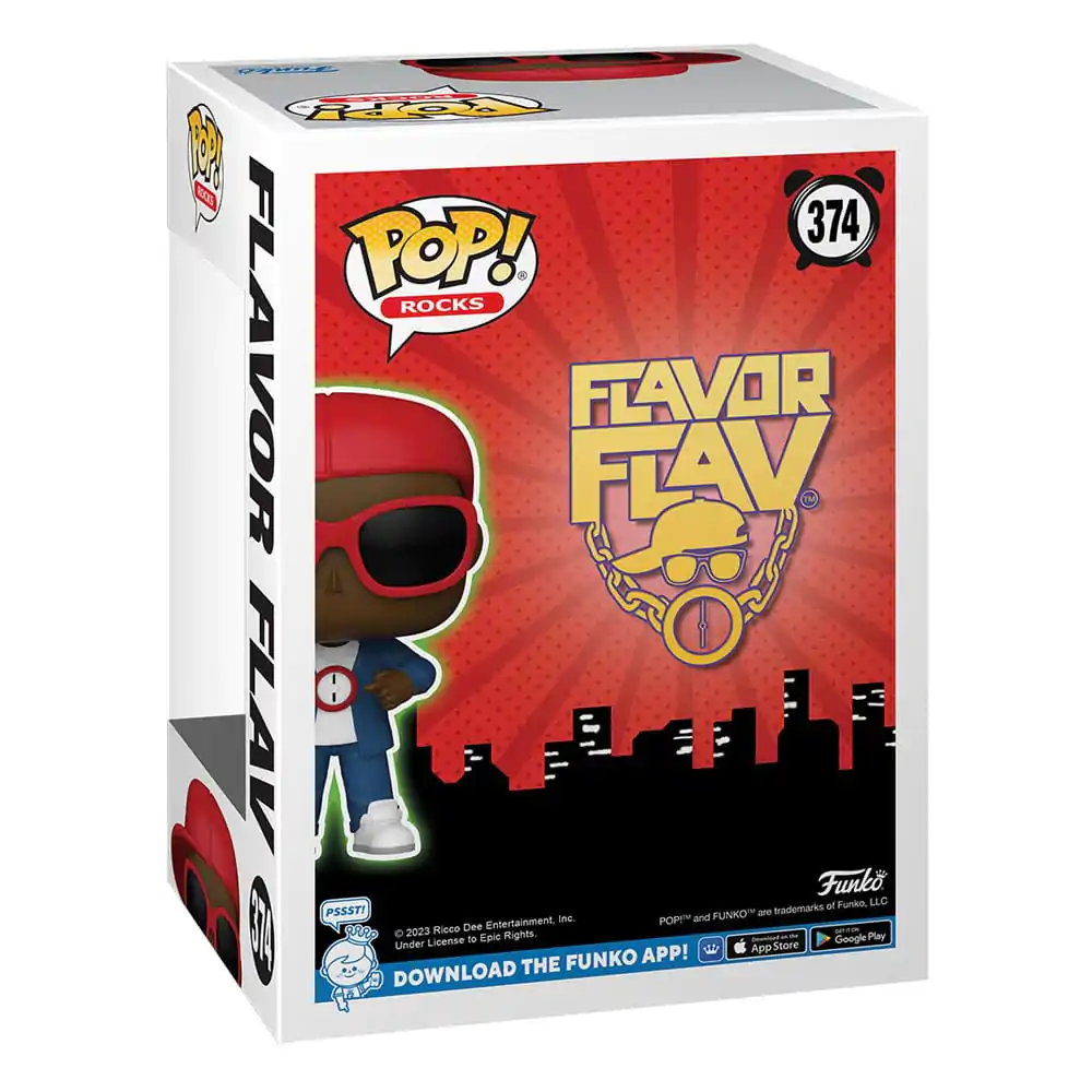 Flavor Flav POP! Rocks Vinilna Figura Flavor of Love 9 cm fotografija izdelka