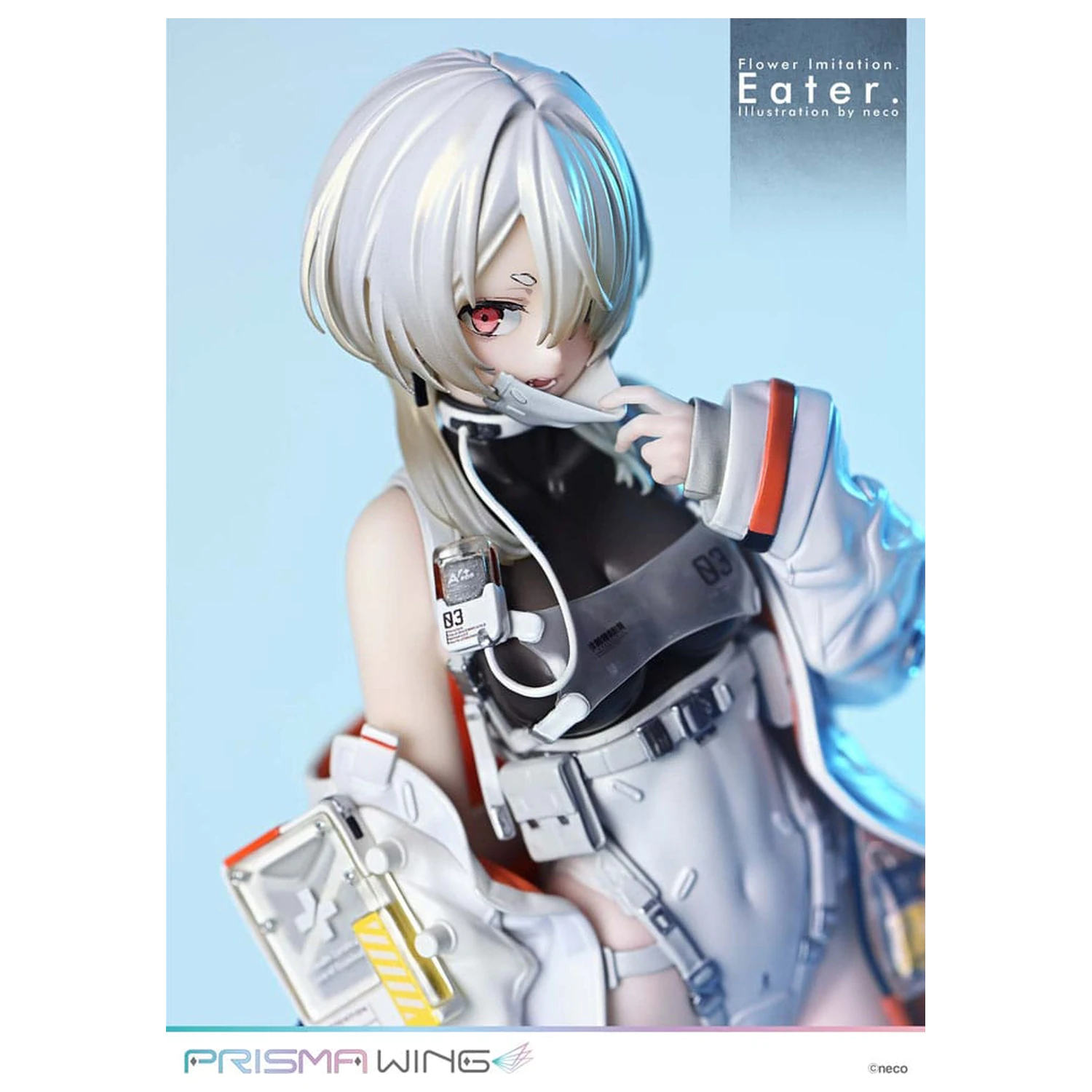 Flower Imitation Prisma Wing PVC Kip 1/7 Eater Illustration by neco 32 cm fotografija izdelka