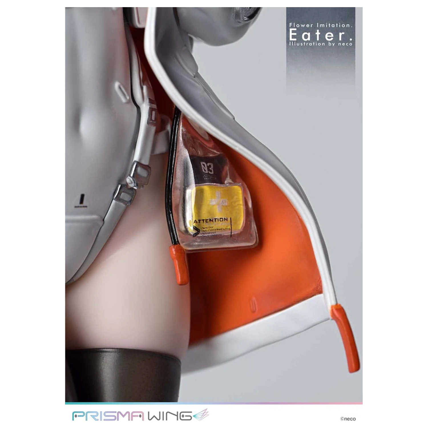 Flower Imitation Prisma Wing PVC Kip 1/7 Eater Illustration by neco 32 cm fotografija izdelka