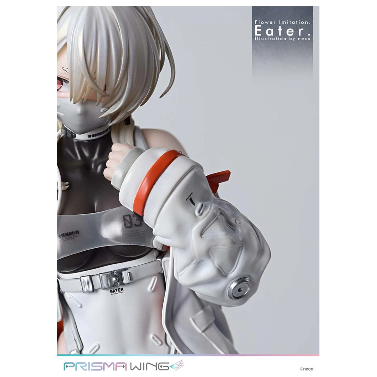 Flower Imitation Prisma Wing PVC Kip 1/7 Eater Illustration by neco 32 cm fotografija izdelka