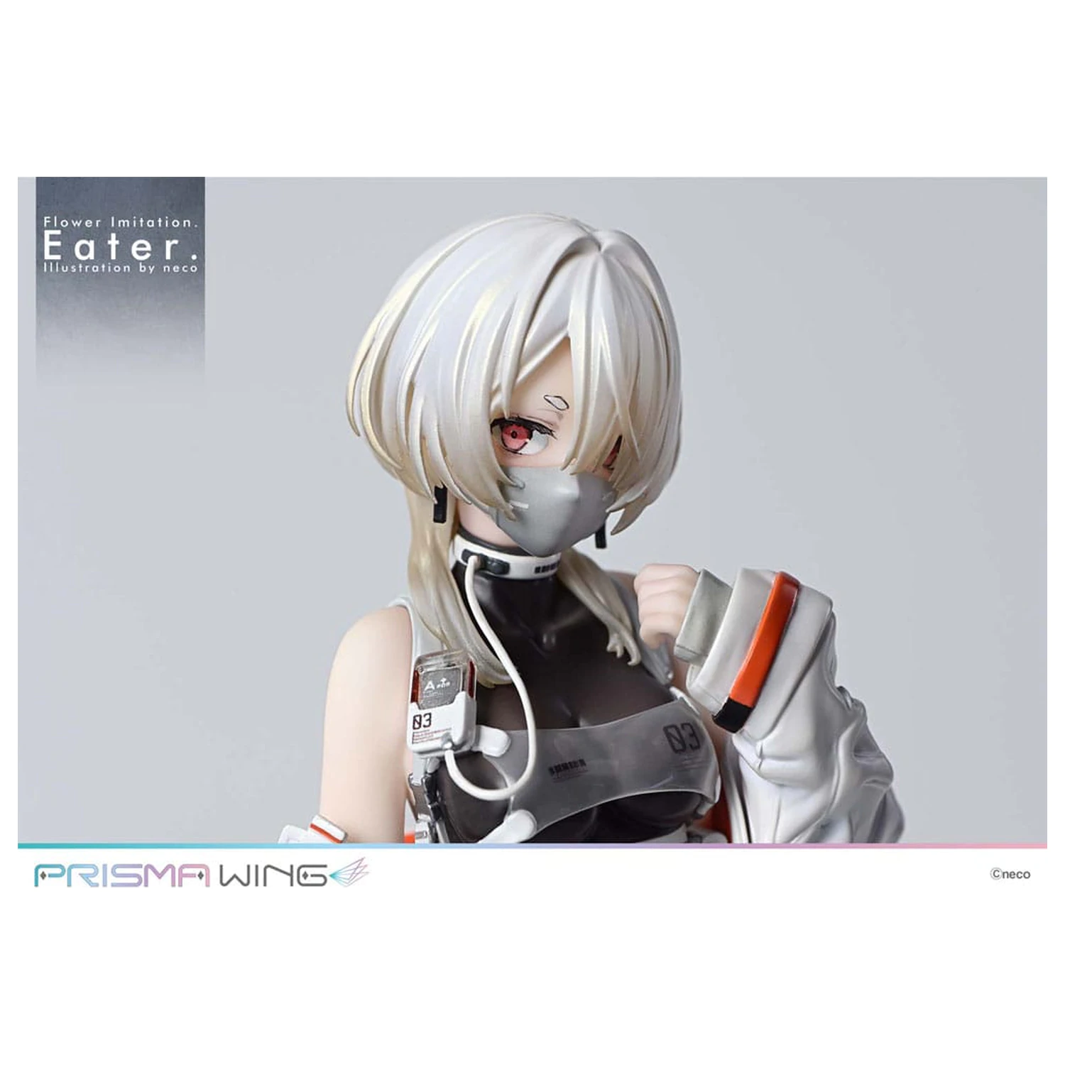 Flower Imitation Prisma Wing PVC Kip 1/7 Eater Illustration by neco 32 cm fotografija izdelka