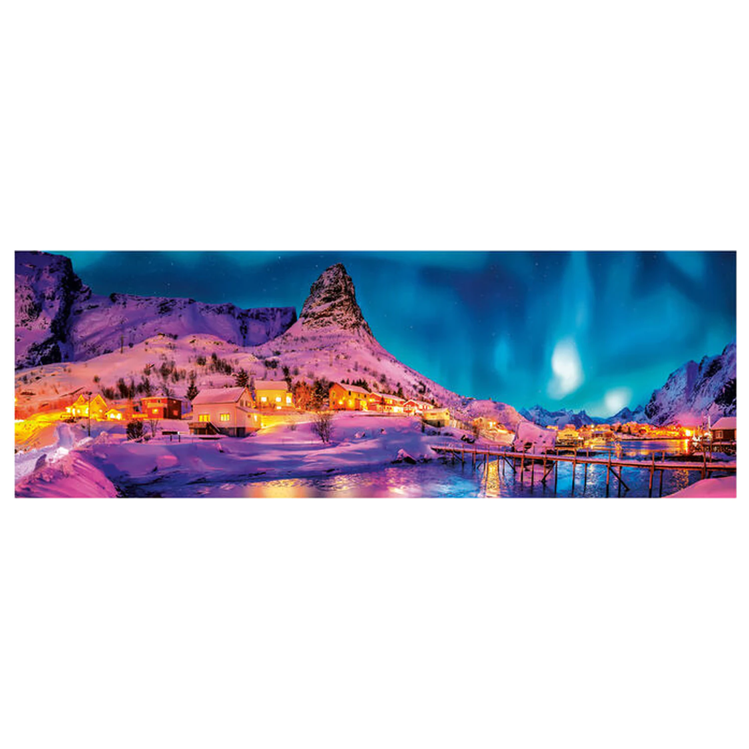 Flying Over Central Park sestavljanka 1000 kosov fotografija izdelka