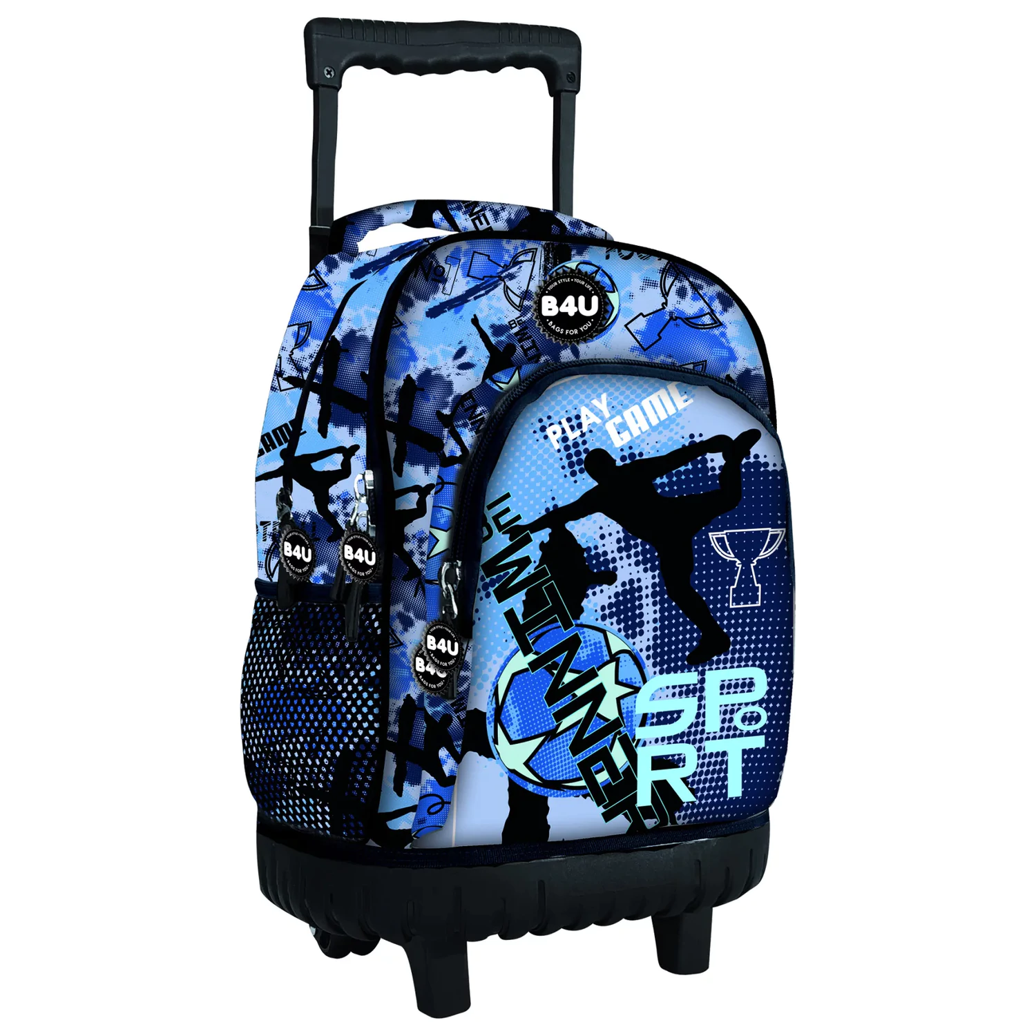 Soccer Be Winner Premium šolska torba na kolesih, torba 44 cm fotografija izdelka