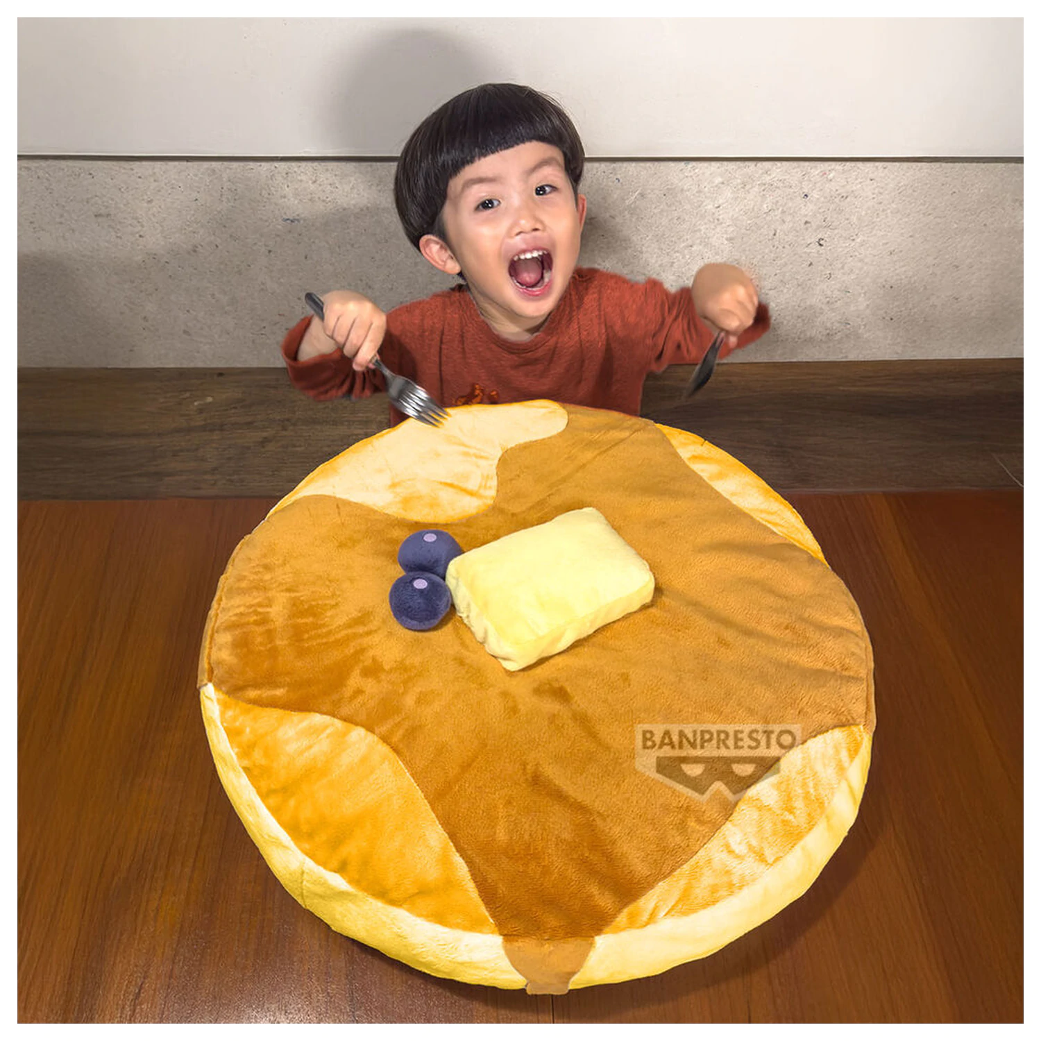 Food Series Palačinka plišasta igrača 10cm fotografija izdelka