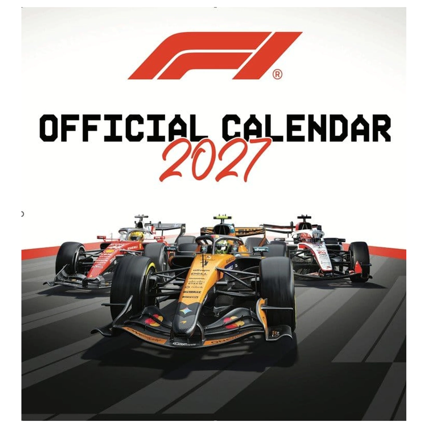 Formula 1 Uradni koledar 2027 30 x 30 cm fotografija izdelka