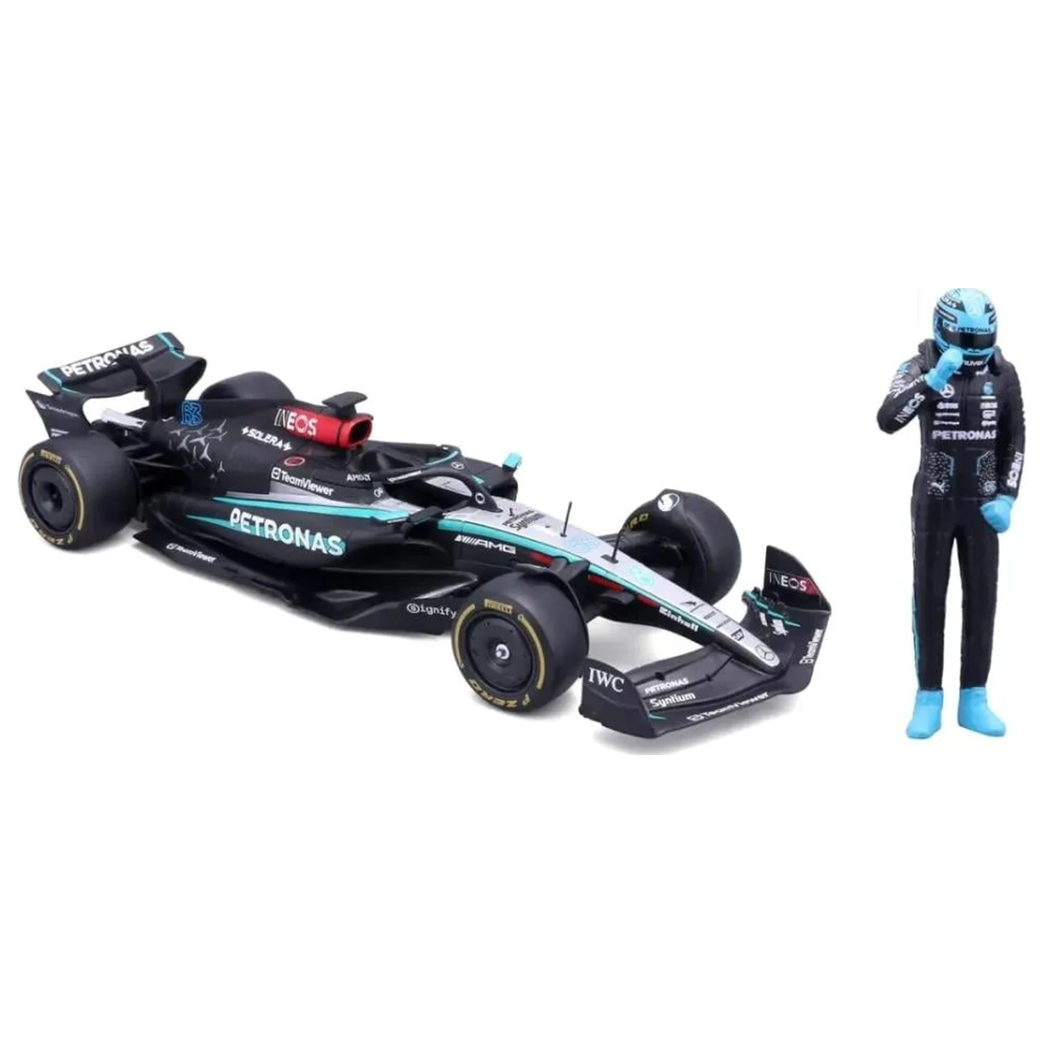 Formula 1 F1 Mercedes W15 E Perf. 2023 Russell model die-cast 1/24 fotografija izdelka