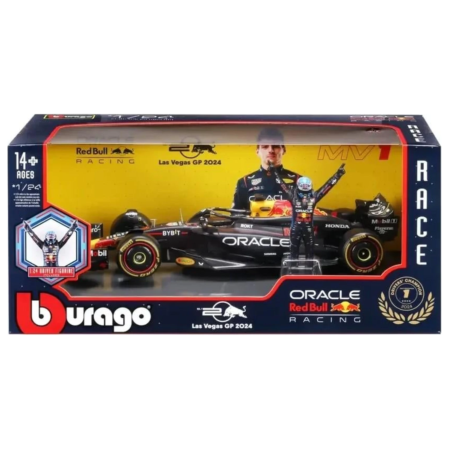 Formula 1 F1 Red Bull Racing RB20 Verstappen tlačno lit model 1/24 fotografija izdelka