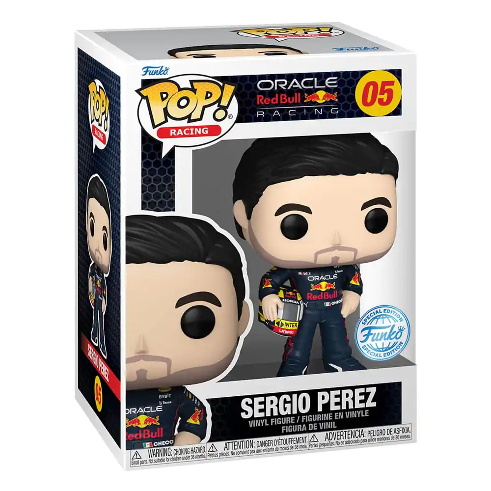 Formula 1 Funko POP! Racing Vinyl Figura Sergio Perez s čelado Exclusive Edition 9 cm fotografija izdelka