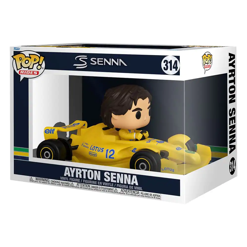 Formula 1 Funko POP! Rides Deluxe Vinil Figura Lotus - Ayrton Senna 9 cm fotografija izdelka