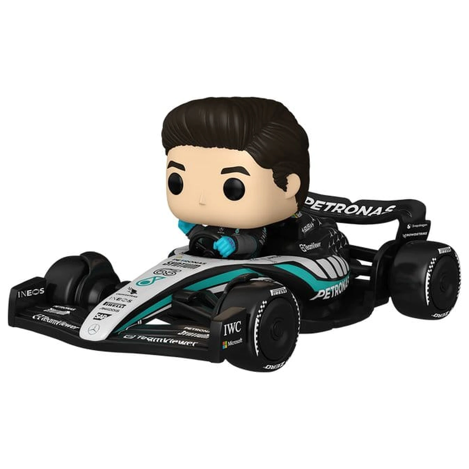Formula 1 Funko POP! Rides Super Deluxe vinilna figura Mercedes Benz - George Russell 15 cm fotografija izdelka