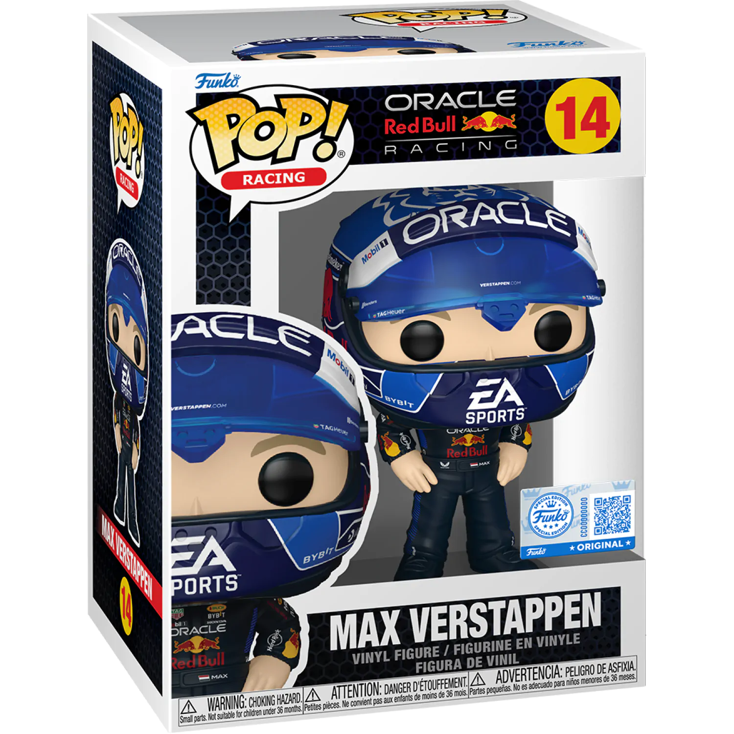 Formula 1 Funko POP! vinilna figura Max Verstappen (USA Helmet) 9 cm fotografija izdelka