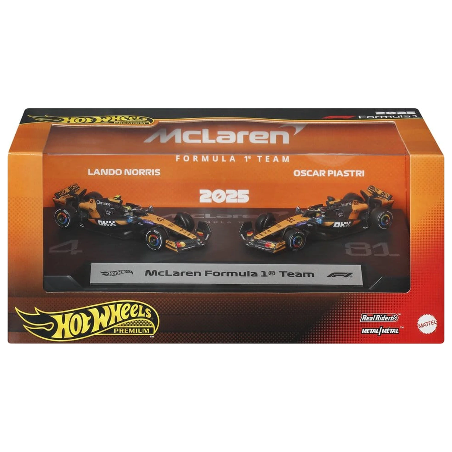 Formula 1 Hot Wheels Premium Die-Cast vozilo 2-paket 1:64 Team McLaren fotografija izdelka