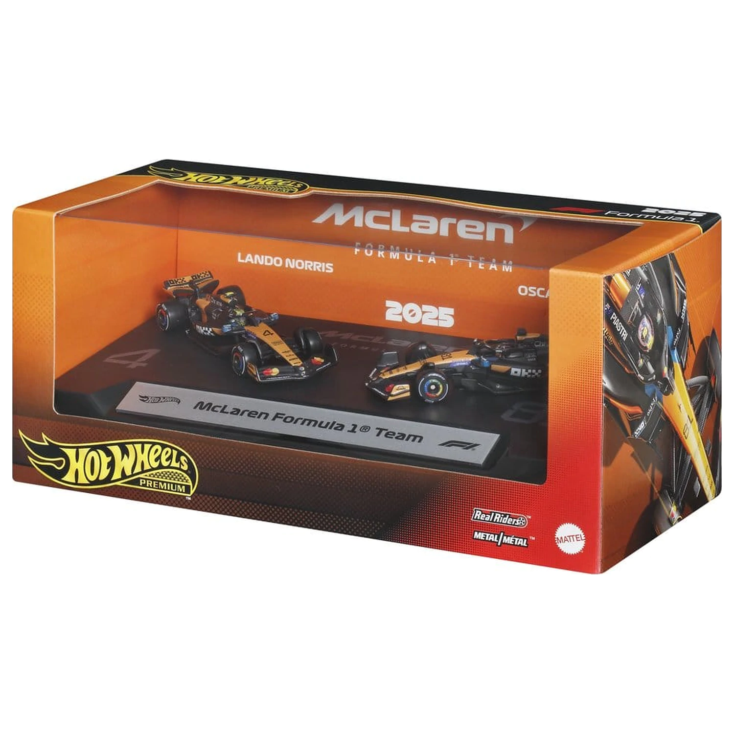 Formula 1 Hot Wheels Premium Die-Cast vozilo 2-paket 1:64 Team McLaren fotografija izdelka