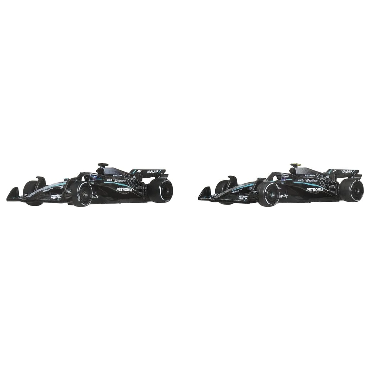 Formula 1 Hot Wheels Premium kovinska modelna vozila 2-paket 1:64 Team Mercedes-AMG PETRONAS fotografija izdelka