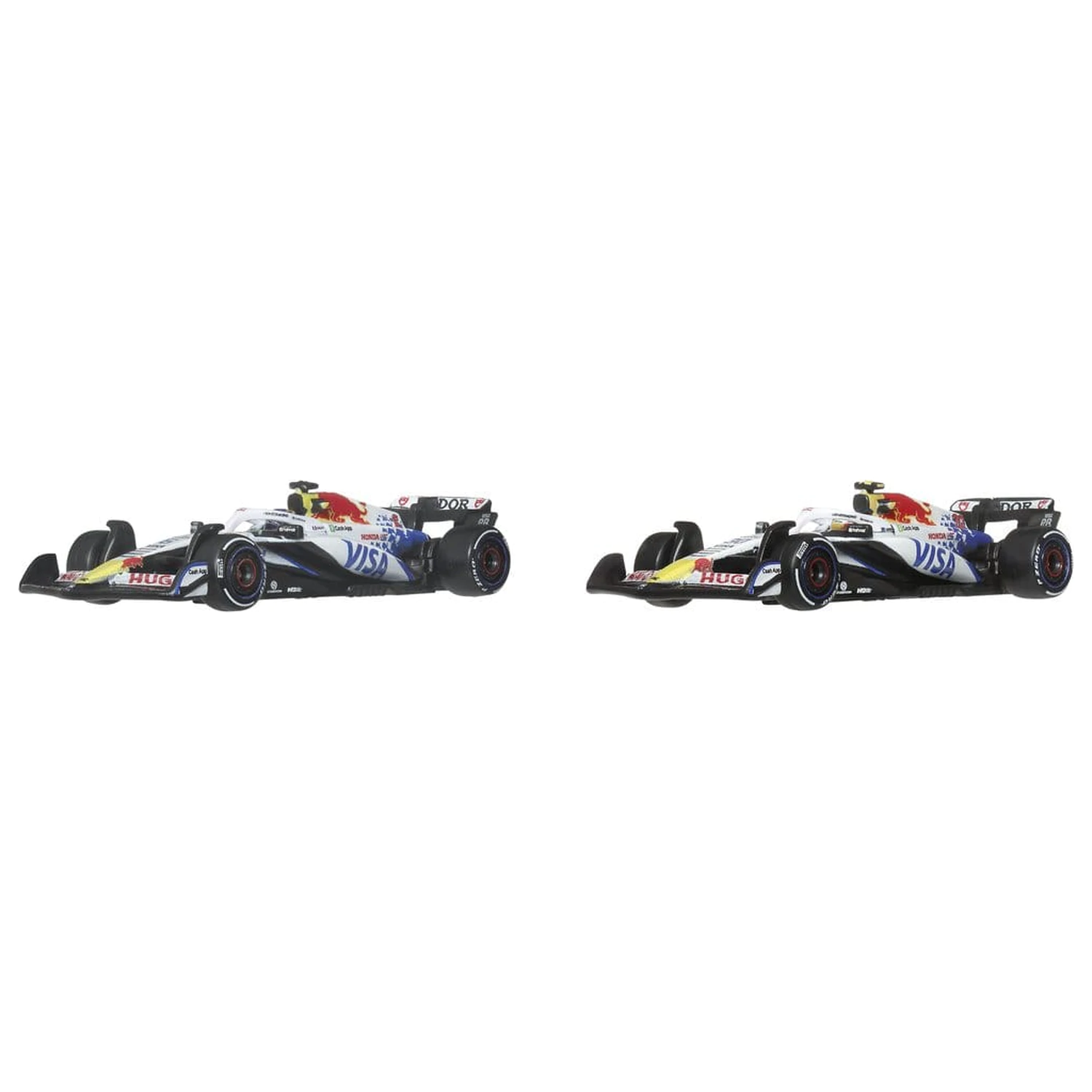 Formula 1 Hot Wheels Premium kovinski model vozila, komplet 2-ih, 1:64 Team Visa Cash App Racing Bulls fotografija izdelka