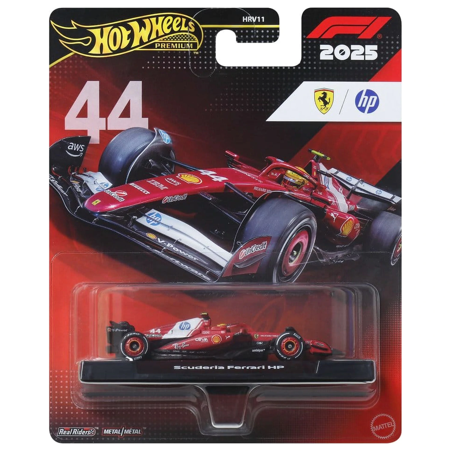 Formula 1 Hot Wheels Premium die-cast vozilo 1/64 Team Ferrari fotografija izdelka