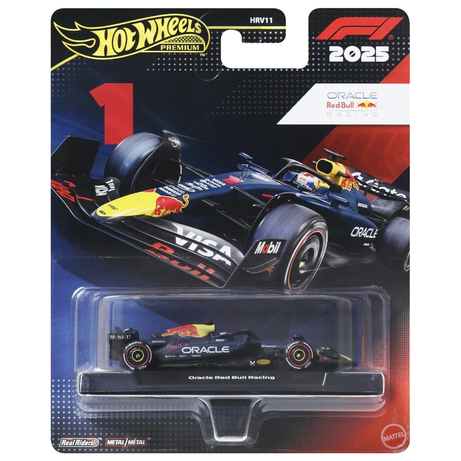 Formula 1 Hot Wheels Premium Die-Cast Vozilo 1:64 Team Red Bull: Driver 1 fotografija izdelka