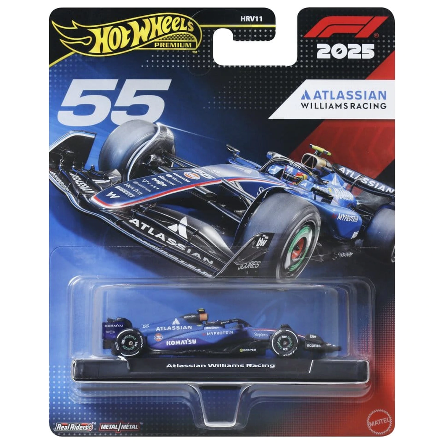 Formula 1 Hot Wheels Premium kovinski model vozila 1:64 Team Williams: Driver 1 fotografija izdelka