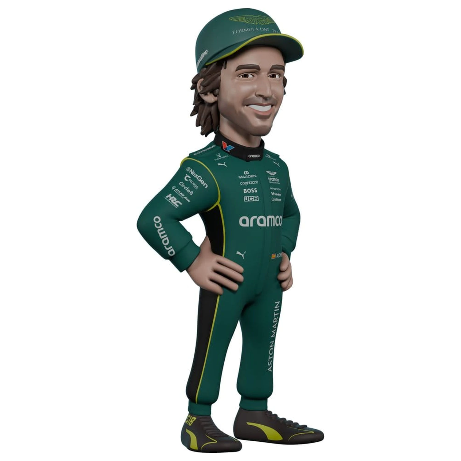 Formula 1 Minix figura Fernando Alonso (Aston Martin) 12 cm fotografija izdelka