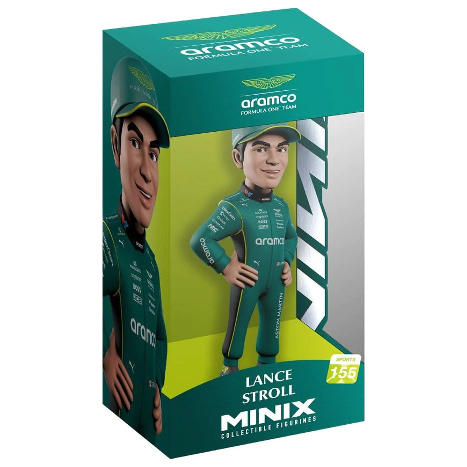 Formula 1 Minix figura Lance Stroll (Aston Martin) 12 cm fotografija izdelka