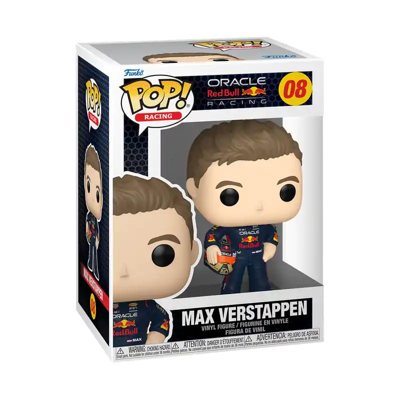 Formular 1 Funko POP! Racing Vinyl Figura Verstappen s čelado 9 cm fotografija izdelka