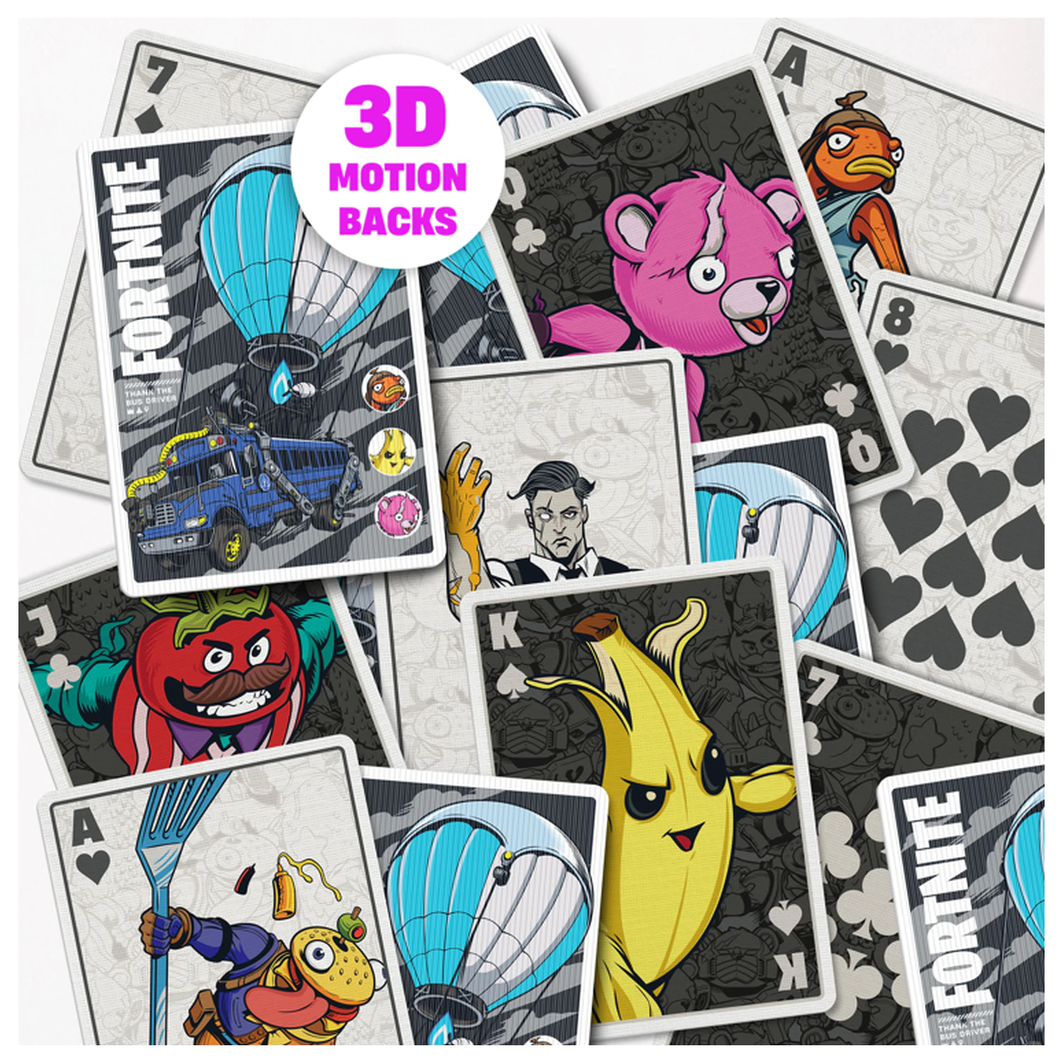 Fortnite 3D Igralne Karte fotografija izdelka