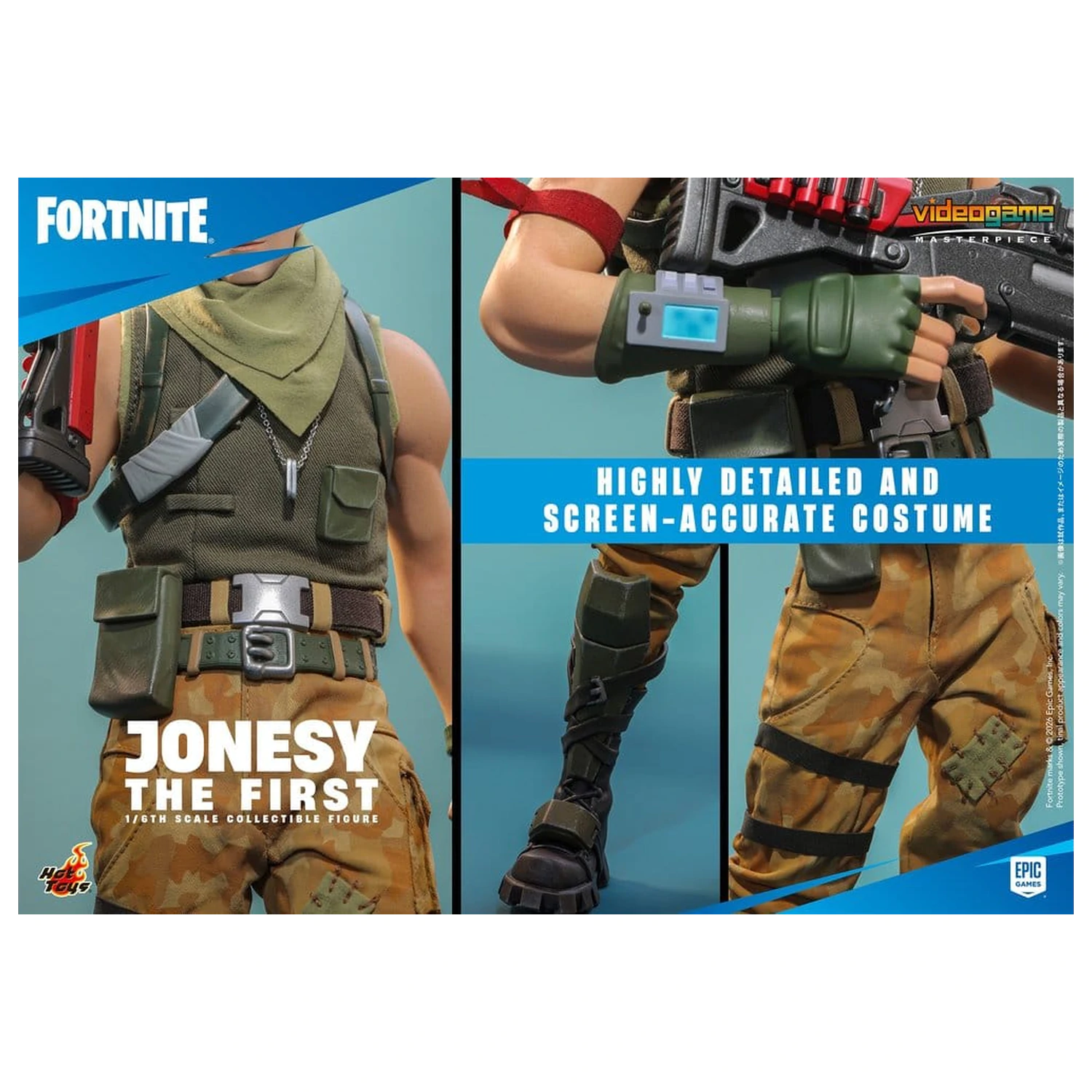 Fortnite akcijska figura 1/6 Jonesy The First 32 cm fotografija izdelka