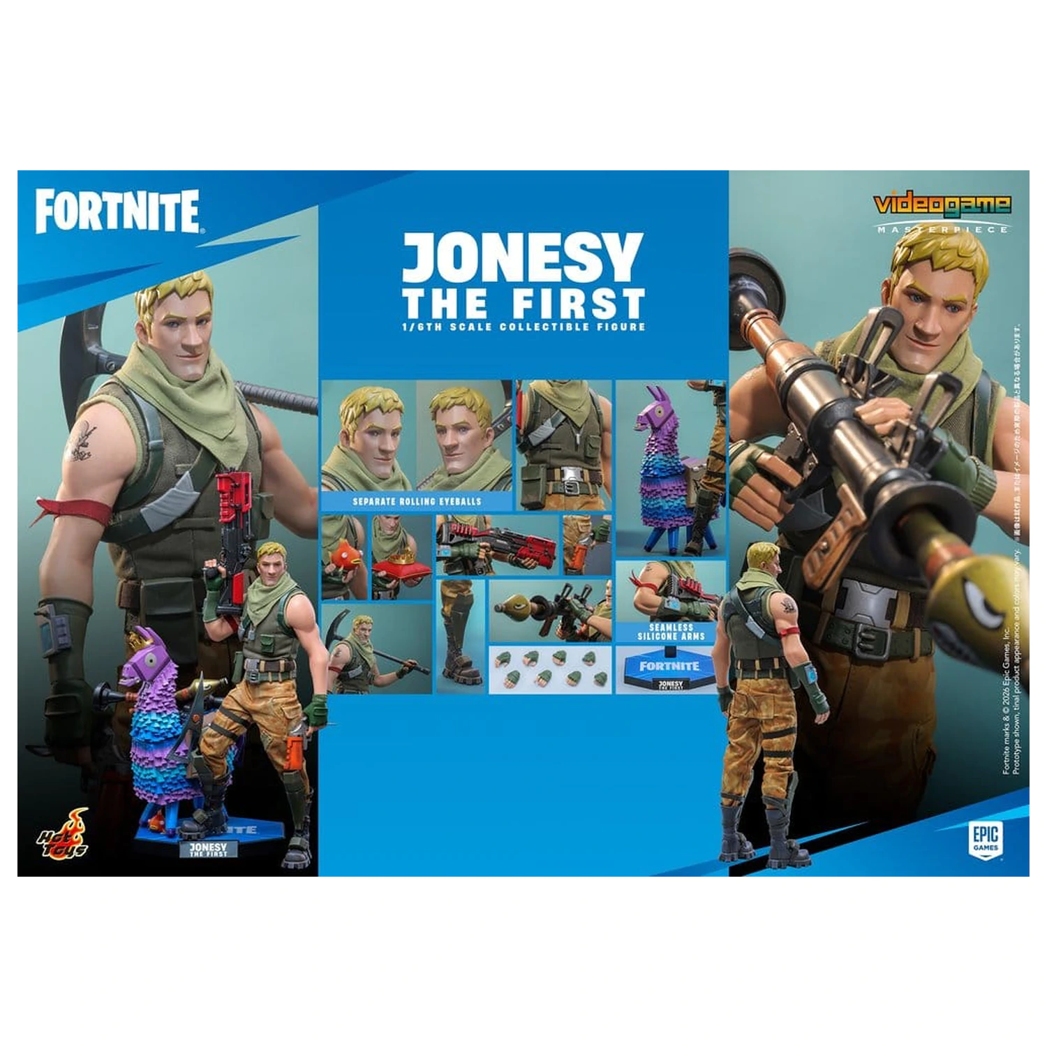 Fortnite akcijska figura 1/6 Jonesy The First 32 cm fotografija izdelka