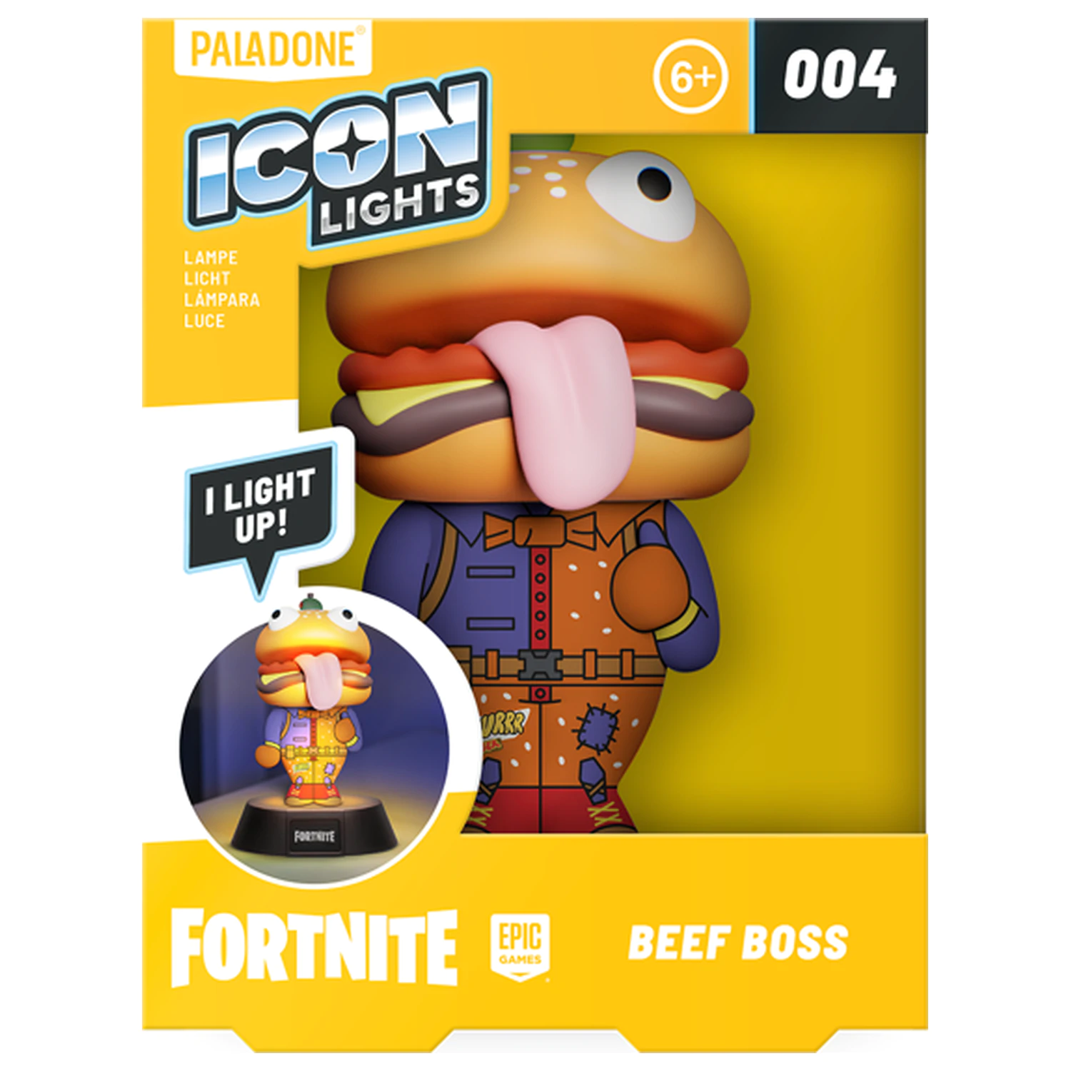 Fortnite Beef Boss Icon Svetilka 11 cm fotografija izdelka