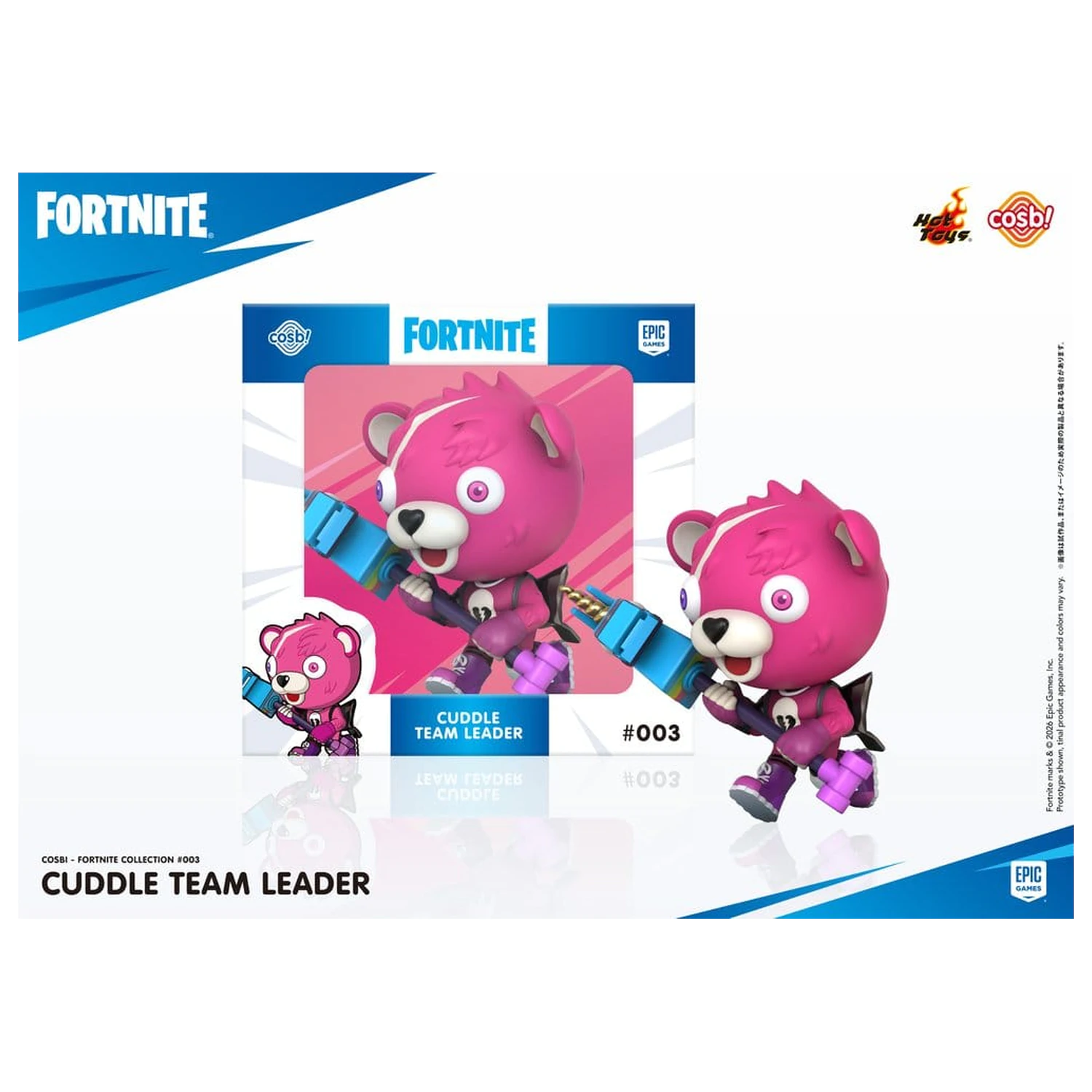 Fortnite Cosbi Mini figura Cuddle Team Leader 8 cm fotografija izdelka