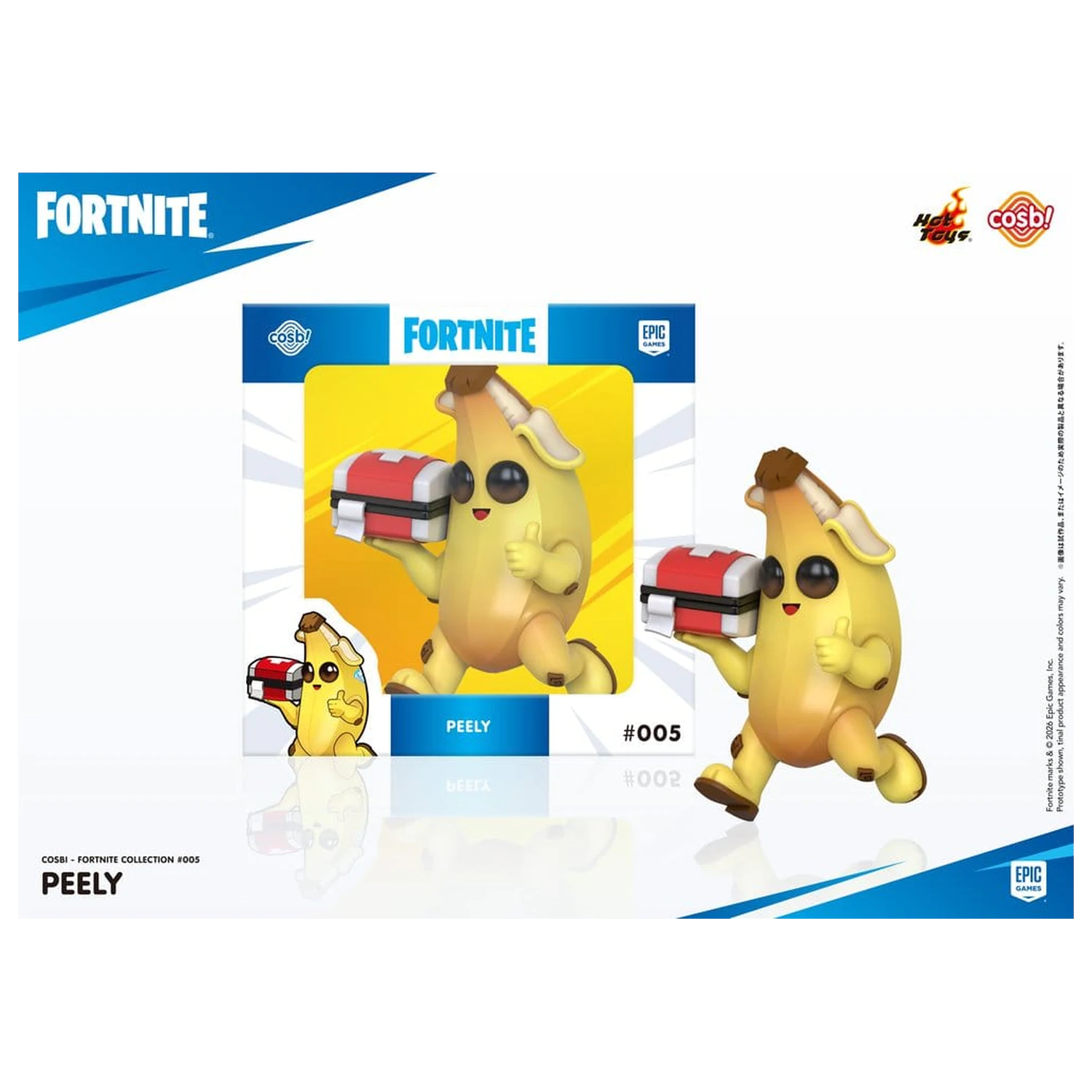 Fortnite Cosbi mini figura Peely 8 cm fotografija izdelka
