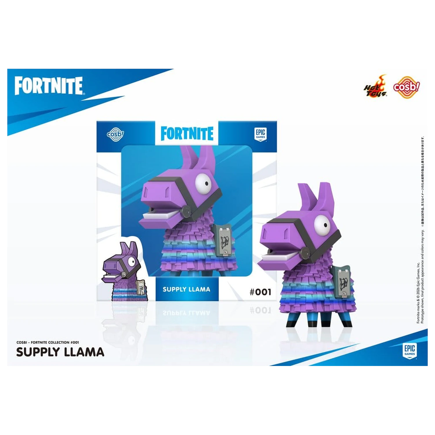 Fortnite Cosbi Mini figura Supply Llama 8 cm fotografija izdelka