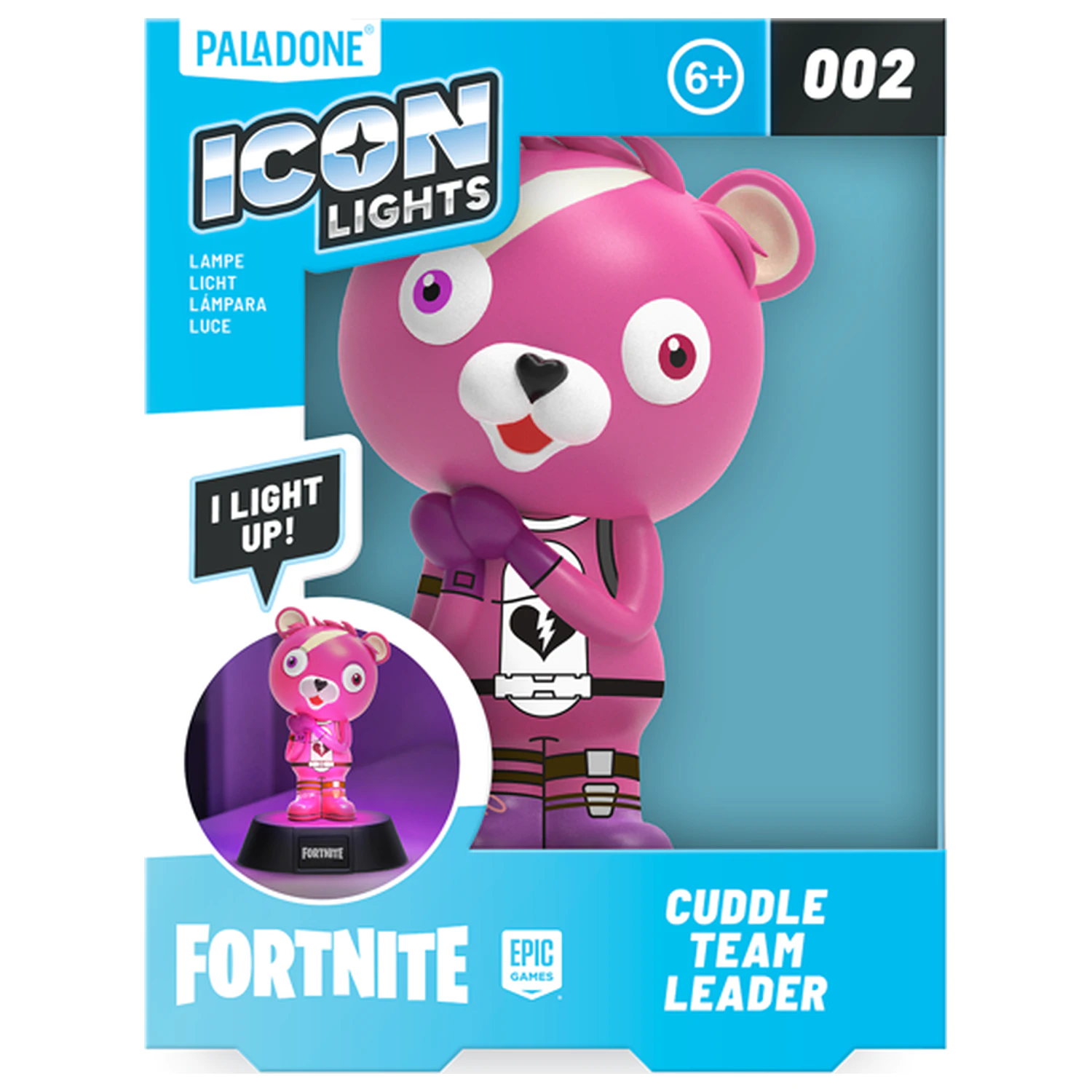 Fortnite Cuddle Team Icon svetilka 11 cm fotografija izdelka