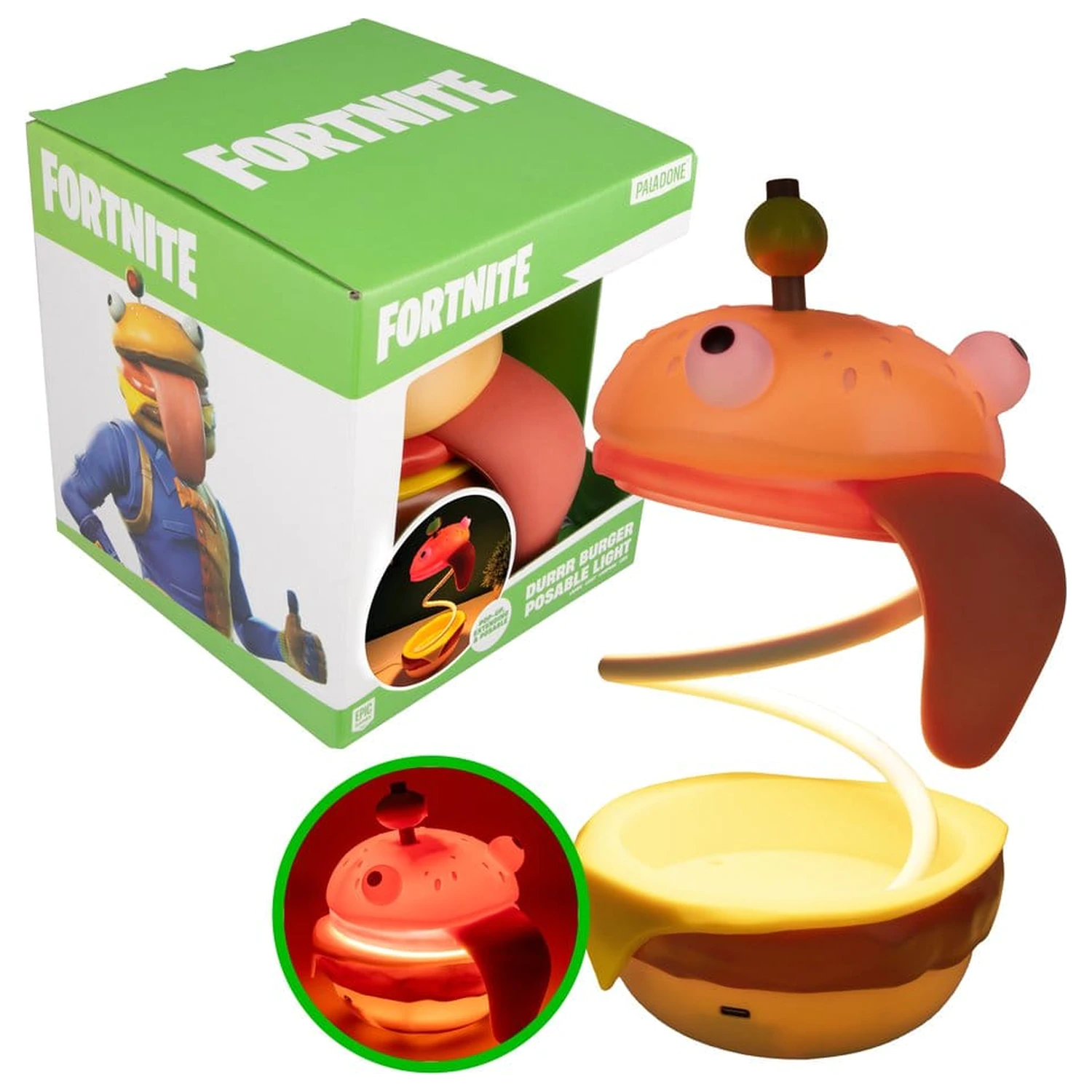 Fortnite Light Durrr Burger gibljiva 30 cm figura fotografija izdelka