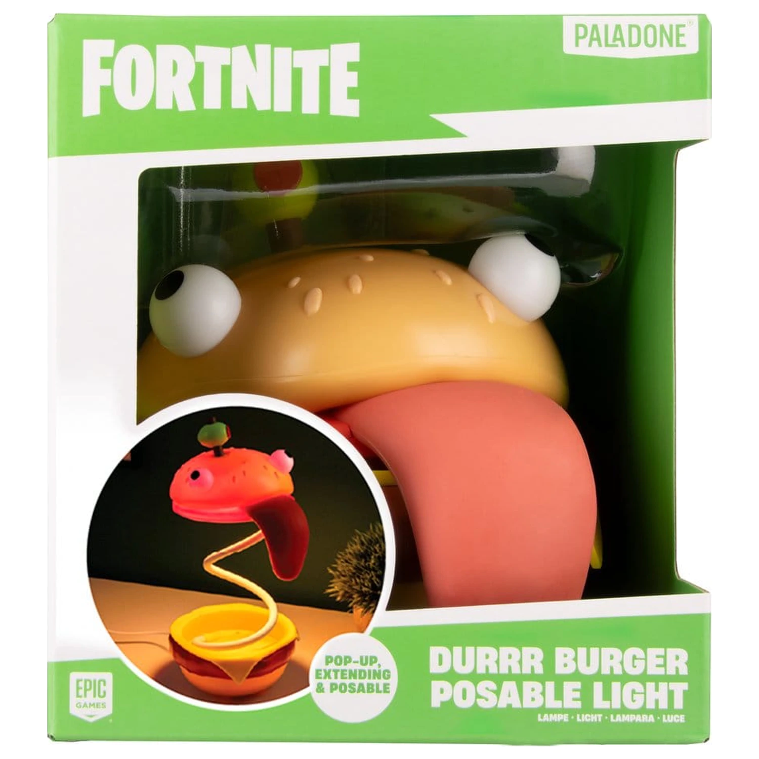 Fortnite Light Durrr Burger gibljiva 30 cm figura fotografija izdelka