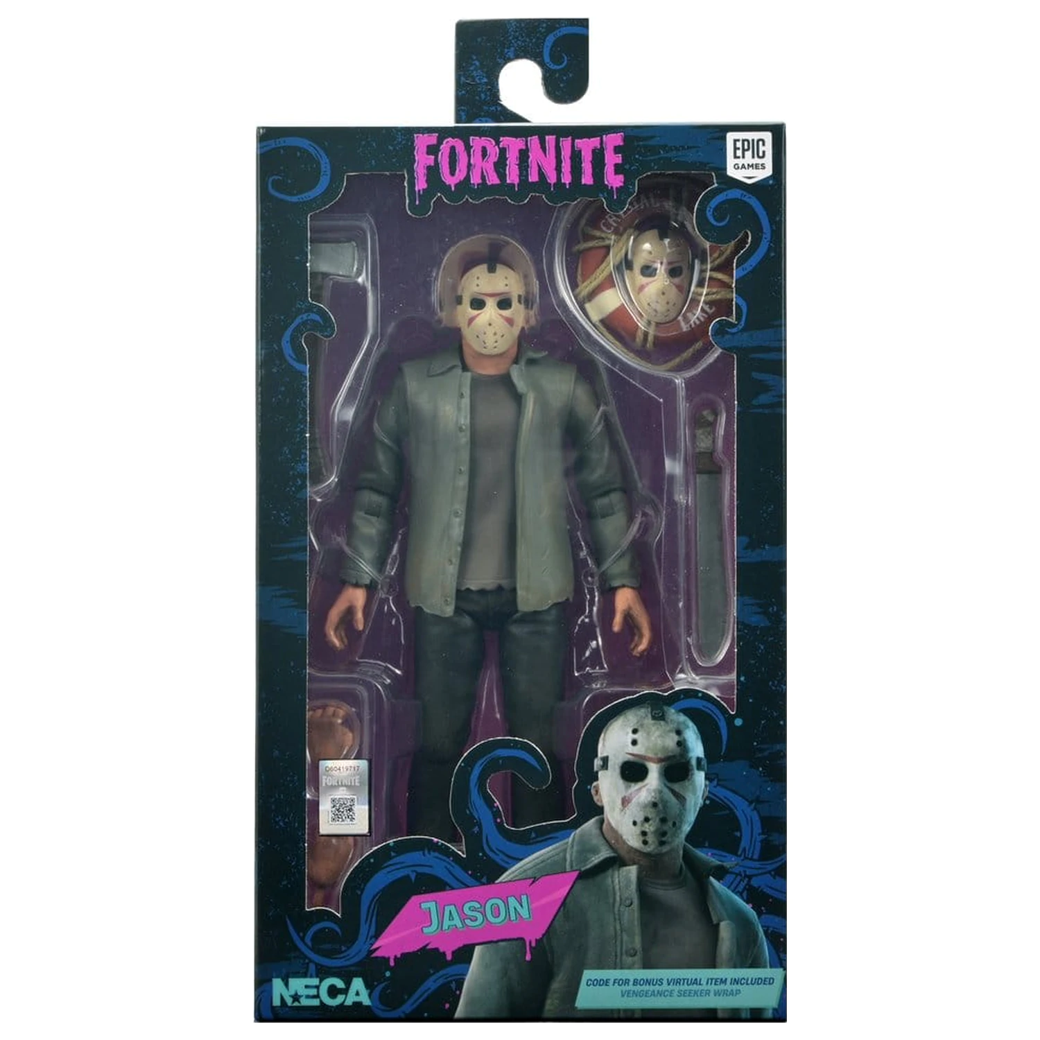 Fortnite: Fortnitemares akcijska figura Jason Voorhees 18 cm fotografija izdelka