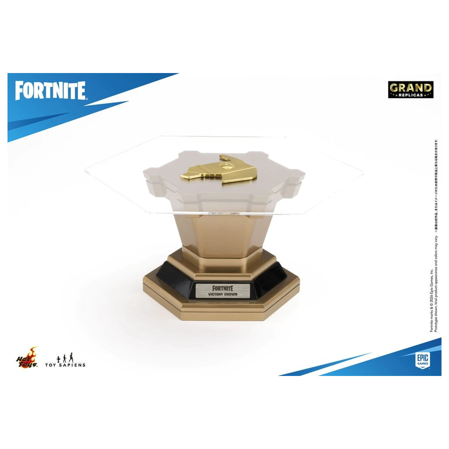 Fortnite Grand Replicas Replika 1/1 Zmagovalna krona fotografija izdelka