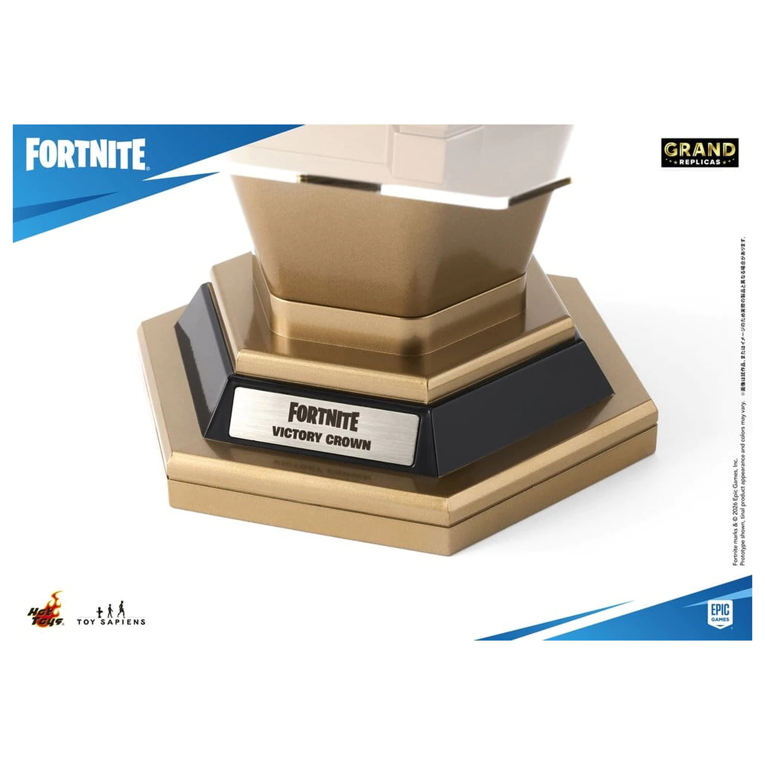 Fortnite Grand Replicas Replika 1/1 Zmagovalna krona fotografija izdelka