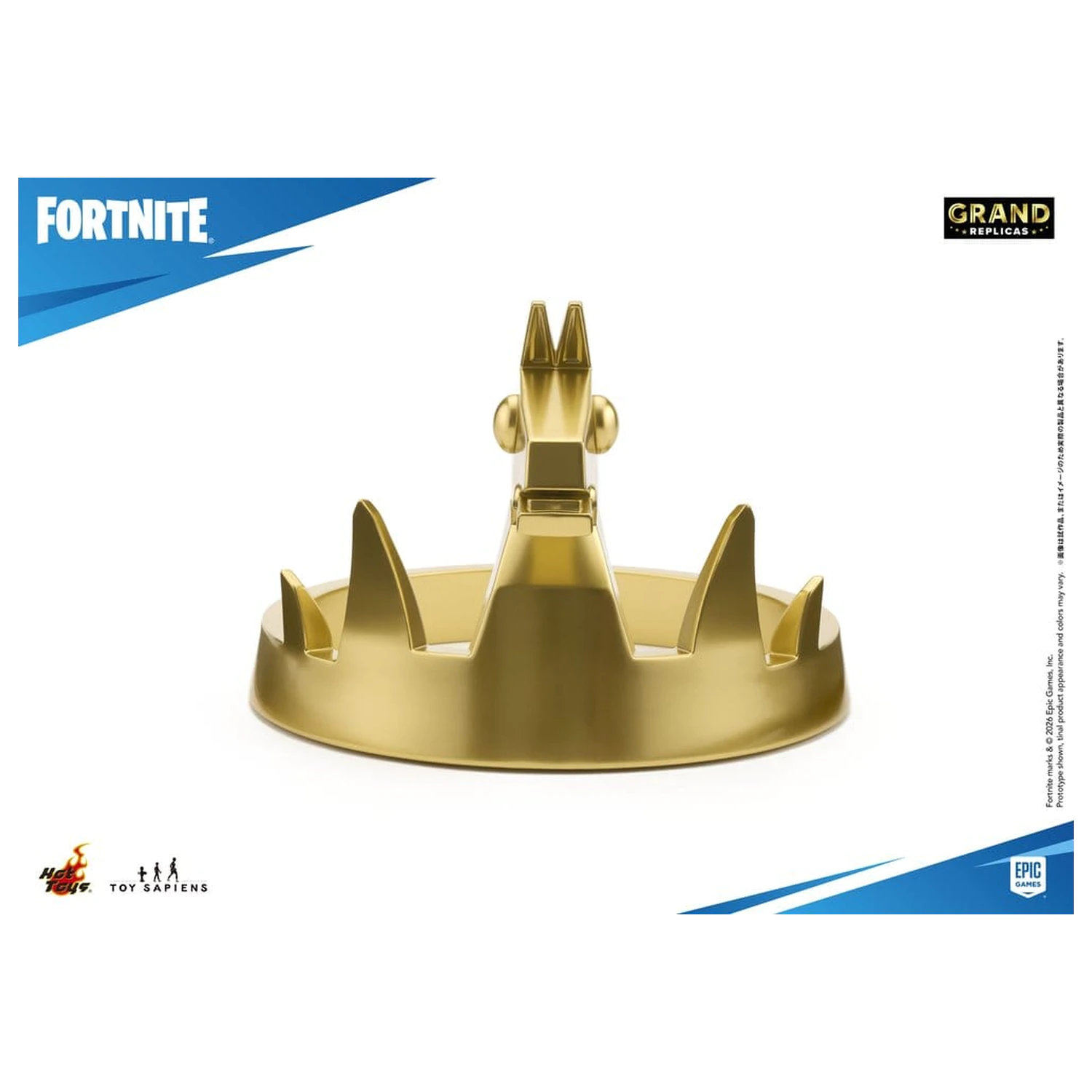 Fortnite Grand Replicas Replika 1/1 Zmagovalna krona fotografija izdelka