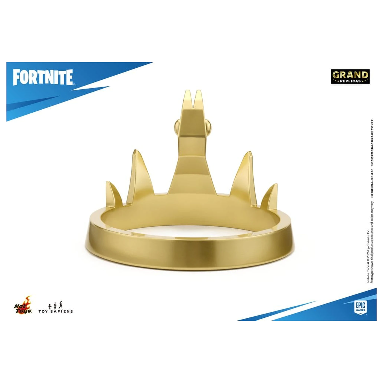 Fortnite Grand Replicas Replika 1/1 Zmagovalna krona fotografija izdelka